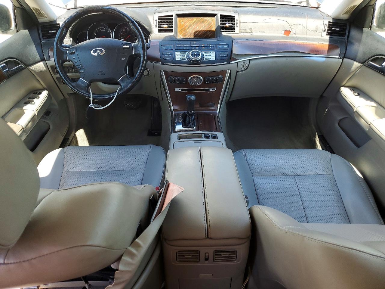 2009 Infiniti M35 Base Blue vin: JNKCY01E39M801719