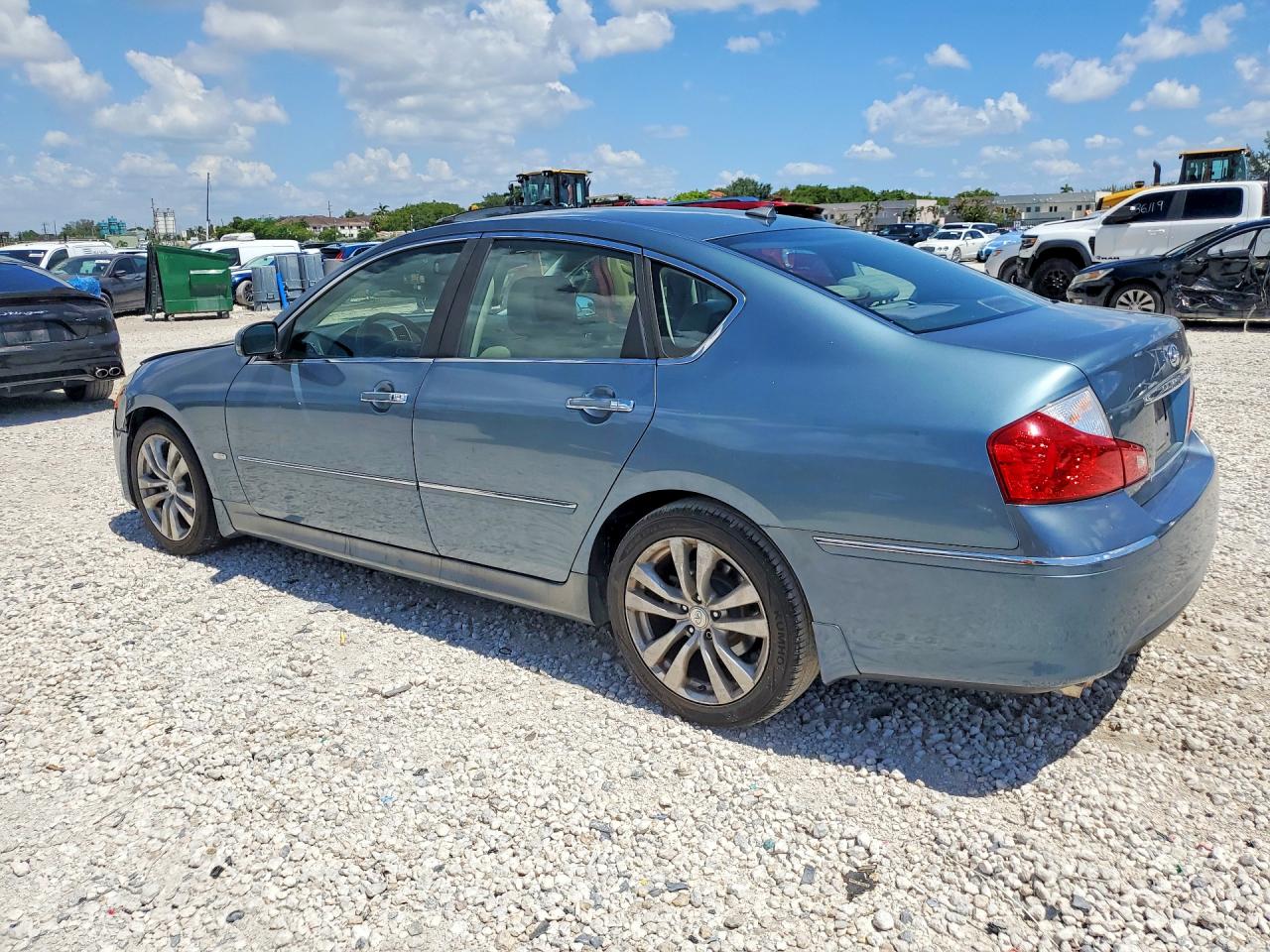 2009 Infiniti M35 Base Blue vin: JNKCY01E39M801719