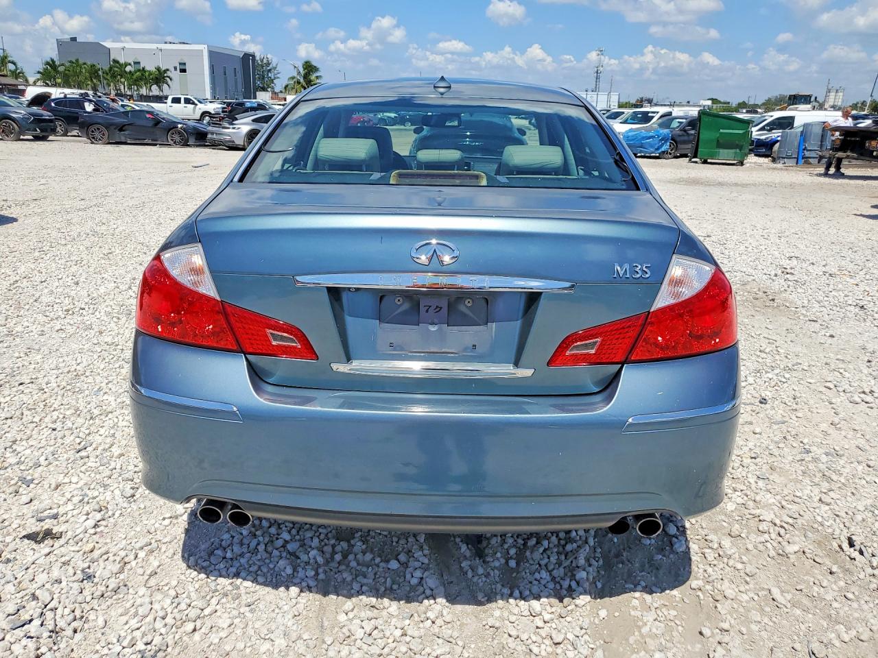 2009 Infiniti M35 Base Blue vin: JNKCY01E39M801719