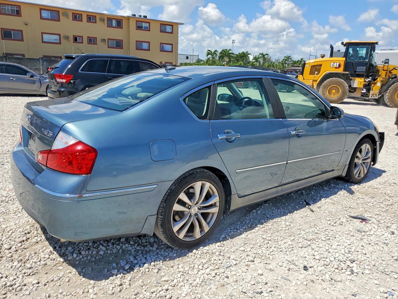 2009 Infiniti M35 Base Blue vin: JNKCY01E39M801719