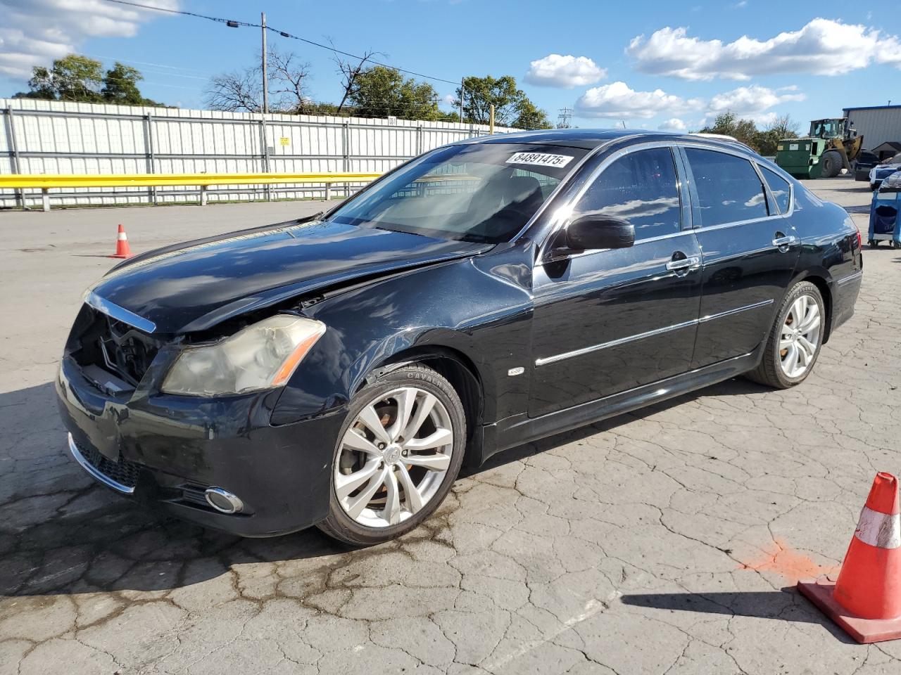 2009 Infiniti M35 Base Черный vin: JNKCY01E49M802037