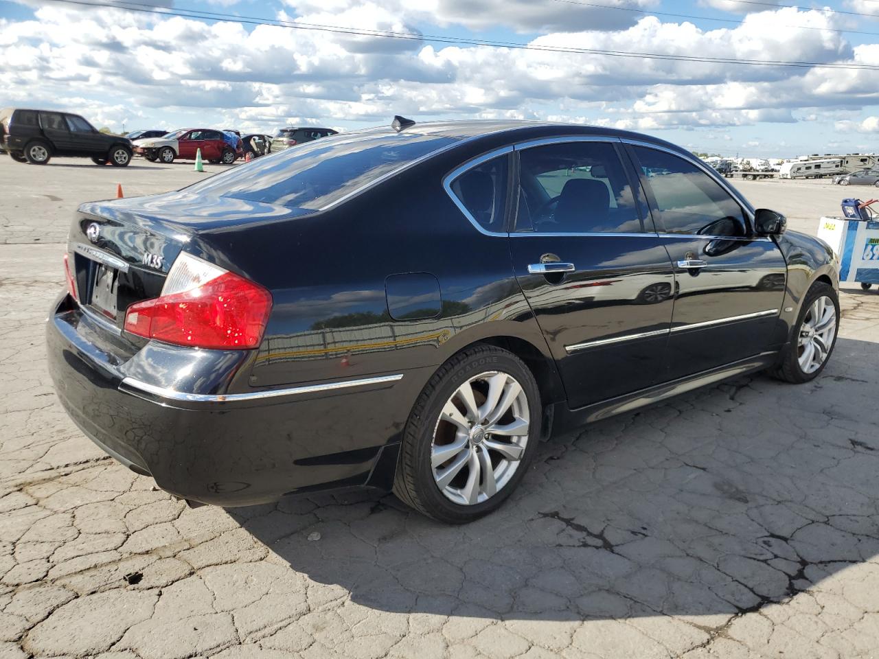 2009 Infiniti M35 Base Черный vin: JNKCY01E49M802037