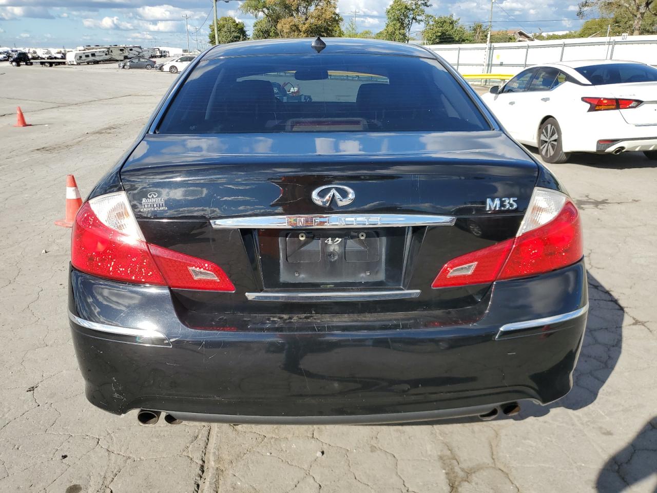 2009 Infiniti M35 Base Черный vin: JNKCY01E49M802037