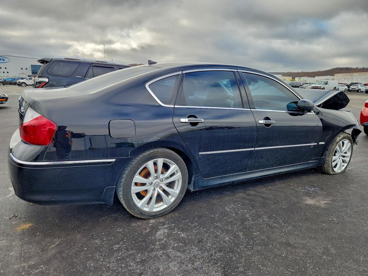 2009 Infiniti M35 Base Black vin: JNKCY01E59M802161