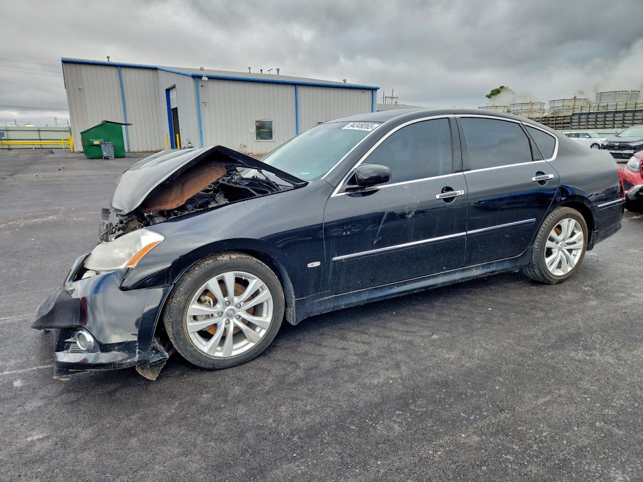 2009 Infiniti M35 Base Black vin: JNKCY01E59M802161
