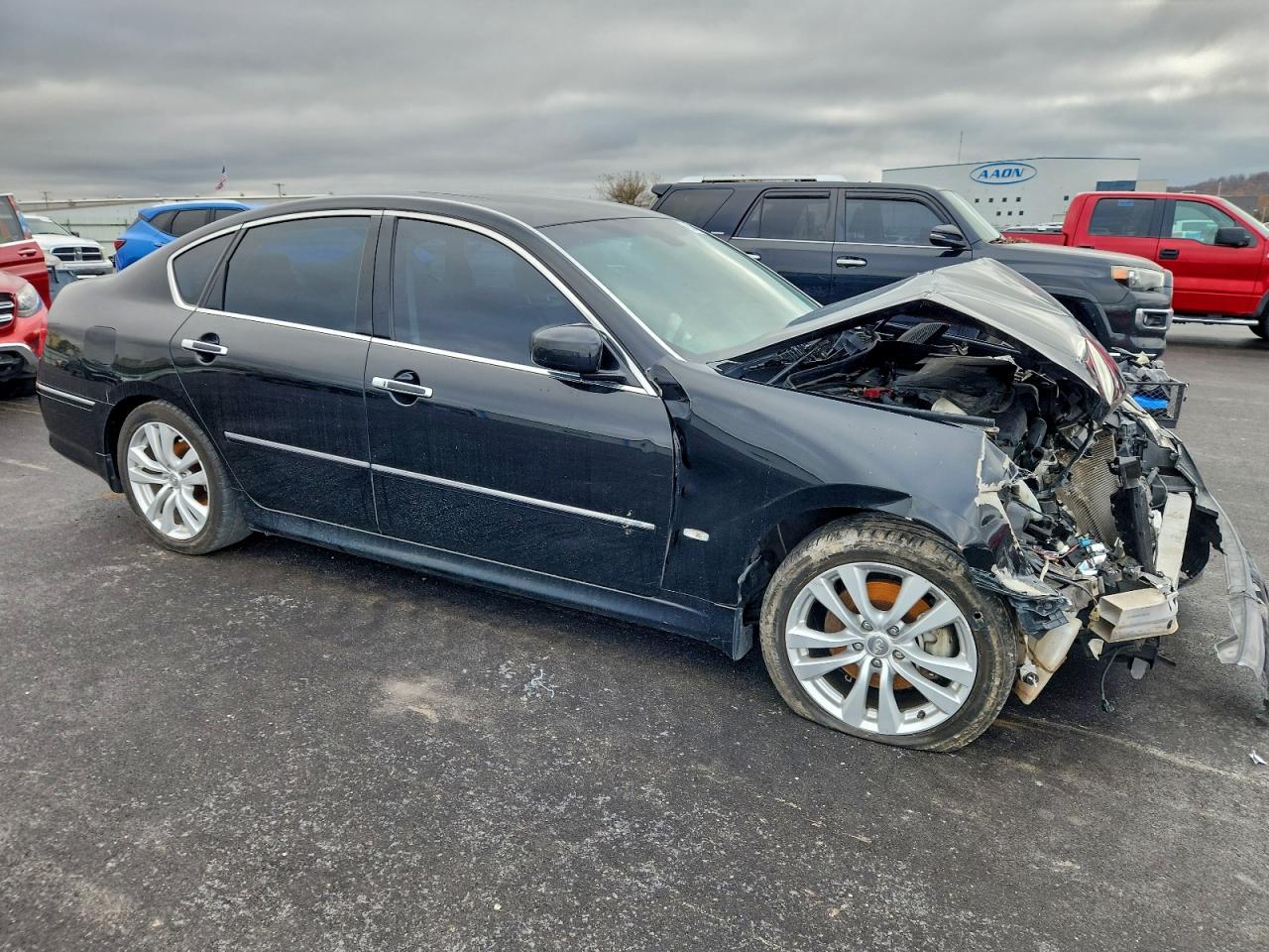 2009 Infiniti M35 Base Black vin: JNKCY01E59M802161