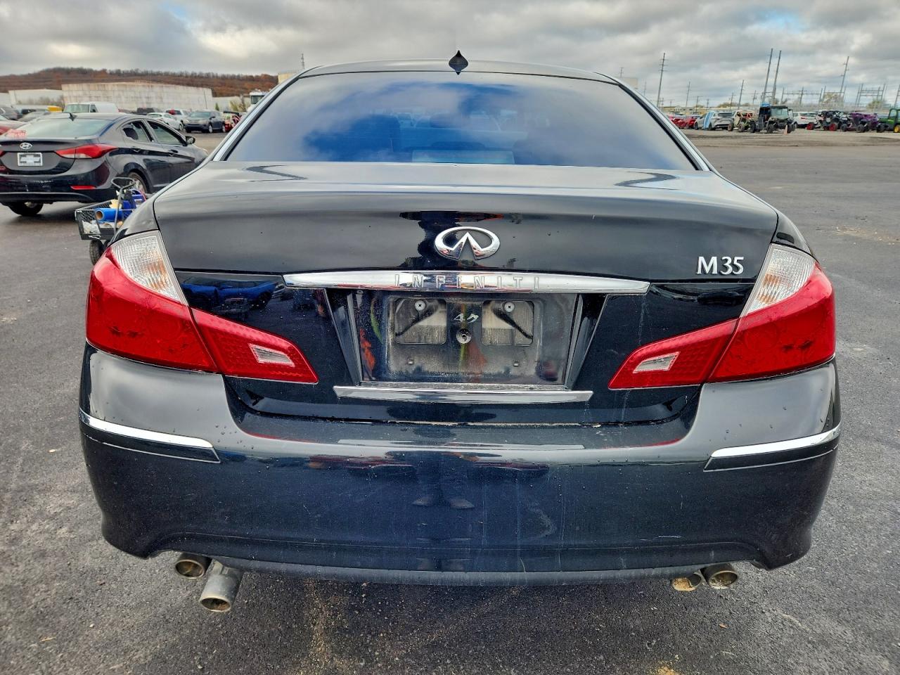 2009 Infiniti M35 Base Black vin: JNKCY01E59M802161