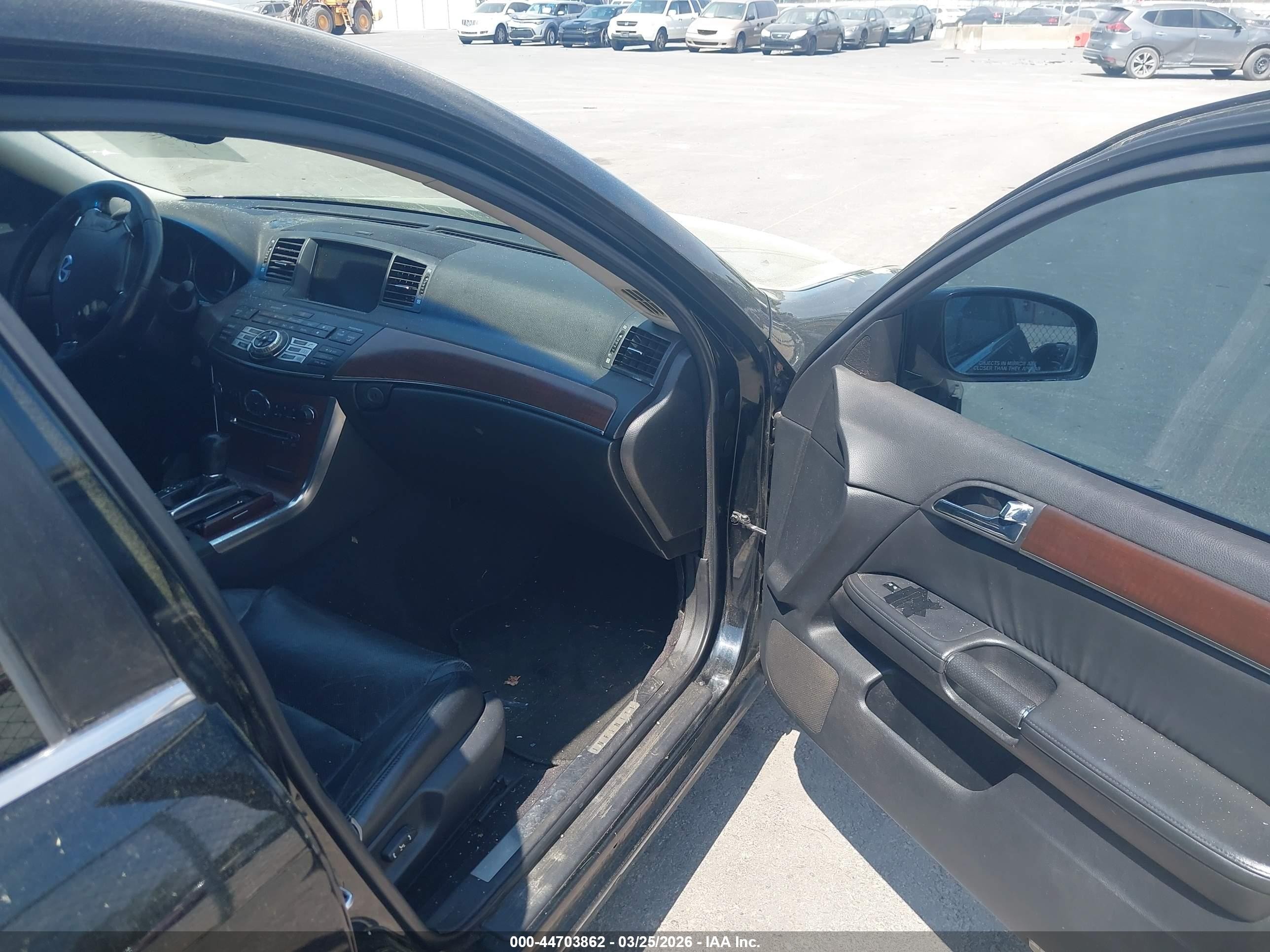 2009 Infiniti M35   Black vin: JNKCY01E79M800475