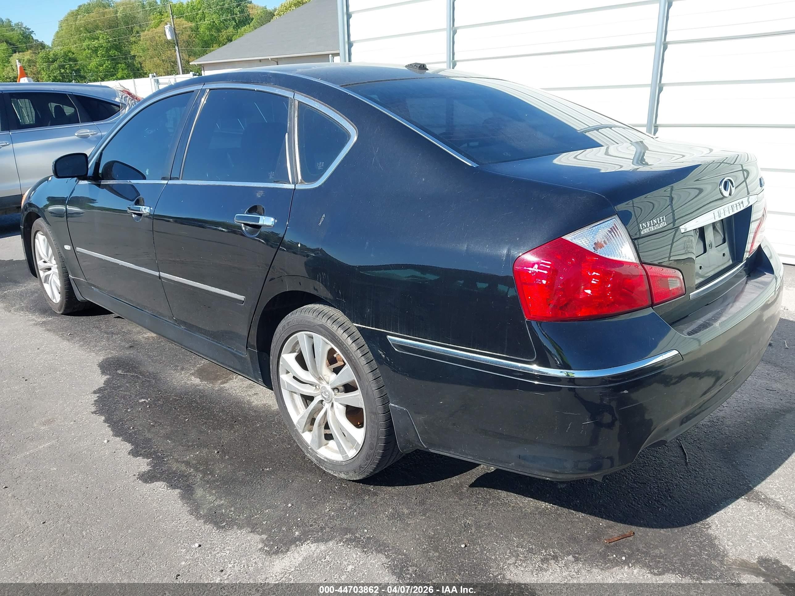 2009 Infiniti M35   Black vin: JNKCY01E79M800475