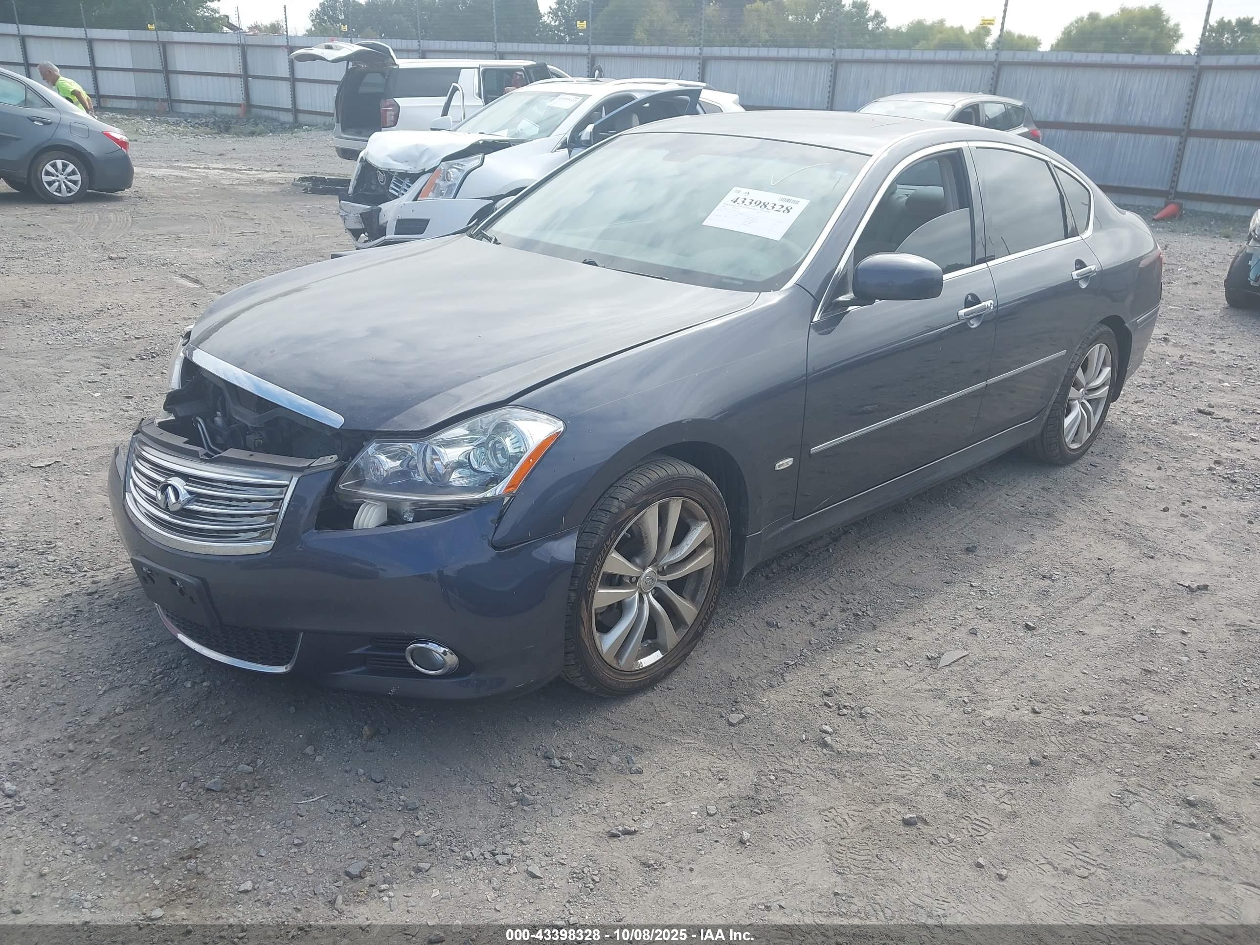 2009 Infiniti M35   Blue vin: JNKCY01E79M802324
