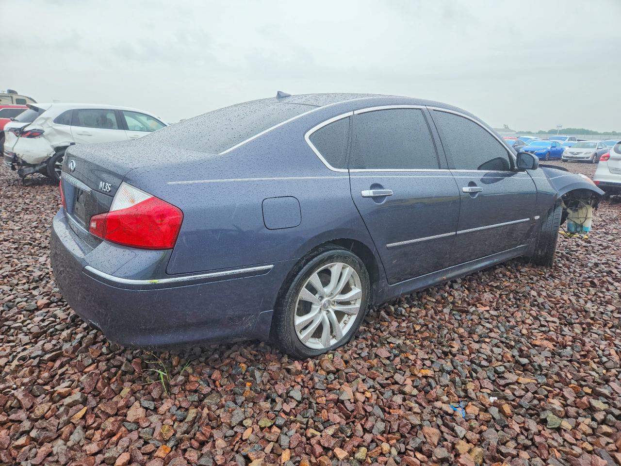 2009 Infiniti M35 Base Синий vin: JNKCY01E79M802324