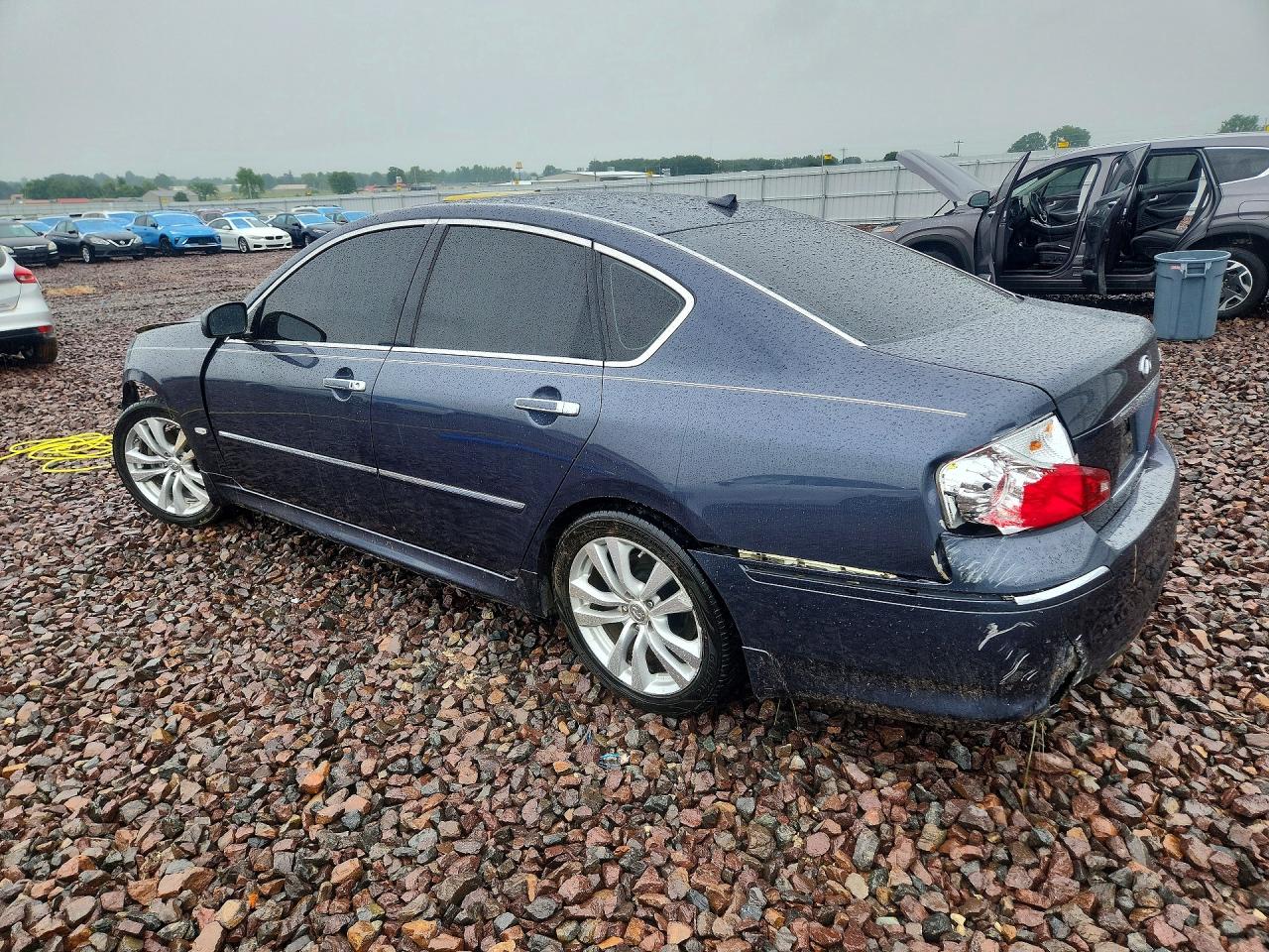 2009 Infiniti M35 Base Синий vin: JNKCY01E79M802324