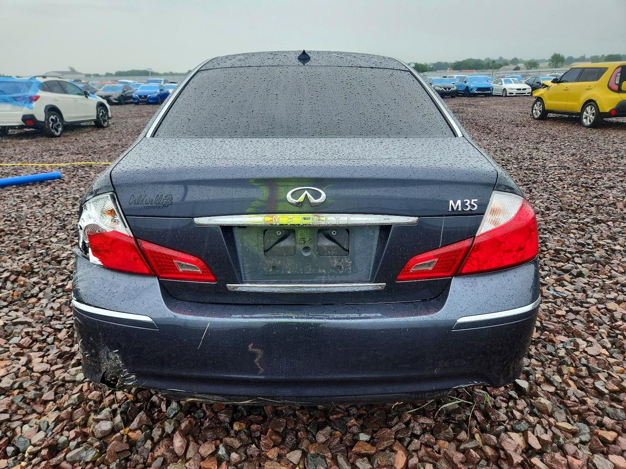 2009 Infiniti M35 Base Синий vin: JNKCY01E79M802324