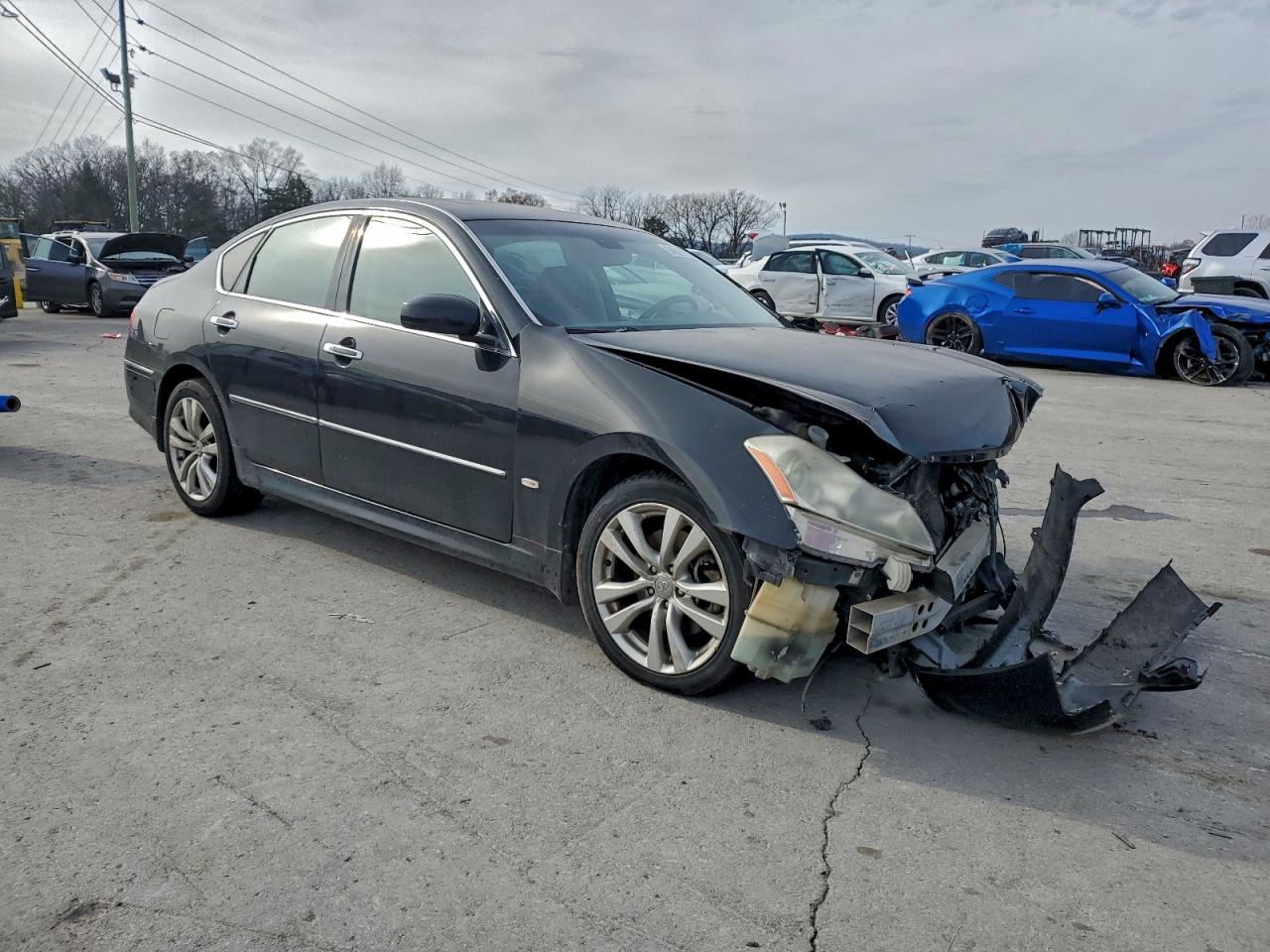 2009 Infiniti M35 Base Черный vin: JNKCY01E99M800302