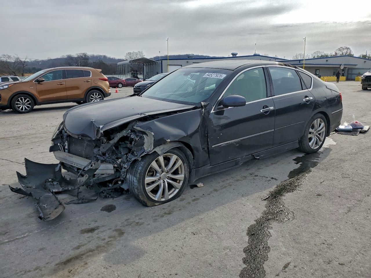 2009 Infiniti M35 Base Черный vin: JNKCY01E99M800302