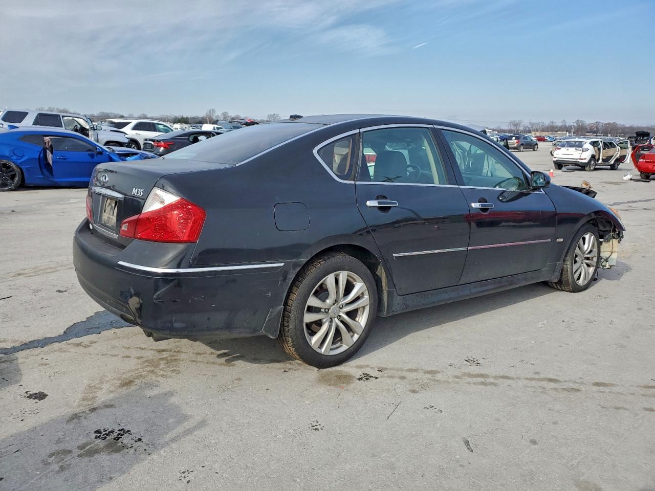 2009 Infiniti M35 Base Черный vin: JNKCY01E99M800302
