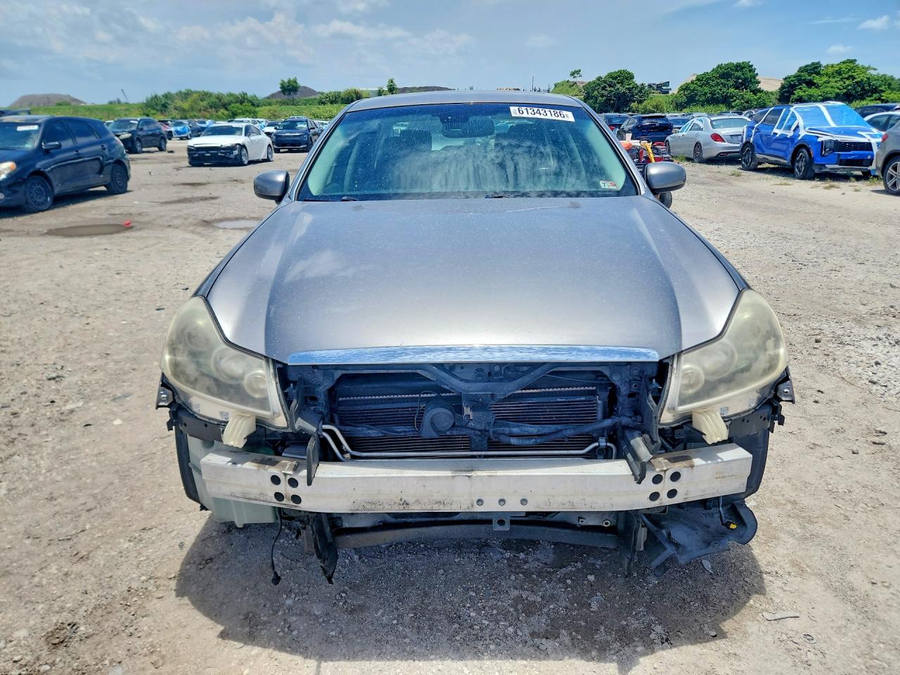 2009 Infiniti M35 Base Silver vin: JNKCY01E99M800316