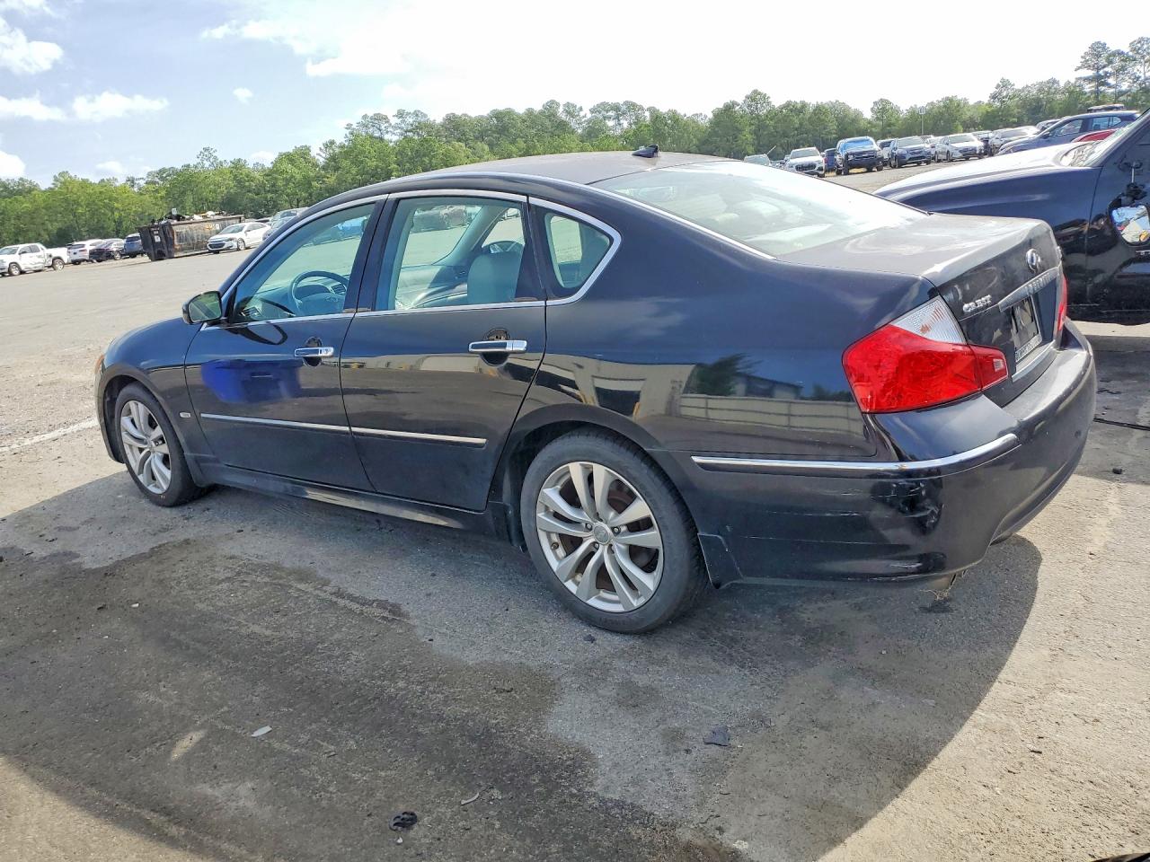 2009 Infiniti M35 Base Black vin: JNKCY01E99M801238
