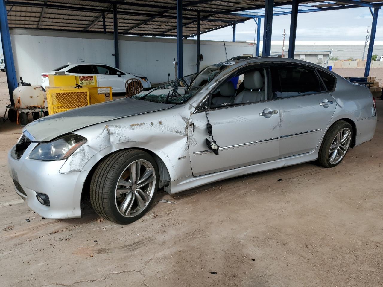 2009 Infiniti M35 Base Silver vin: JNKCY01E99M801563