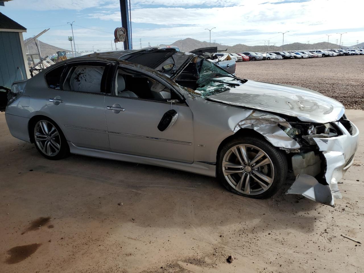 2009 Infiniti M35 Base Серебряный vin: JNKCY01E99M801563