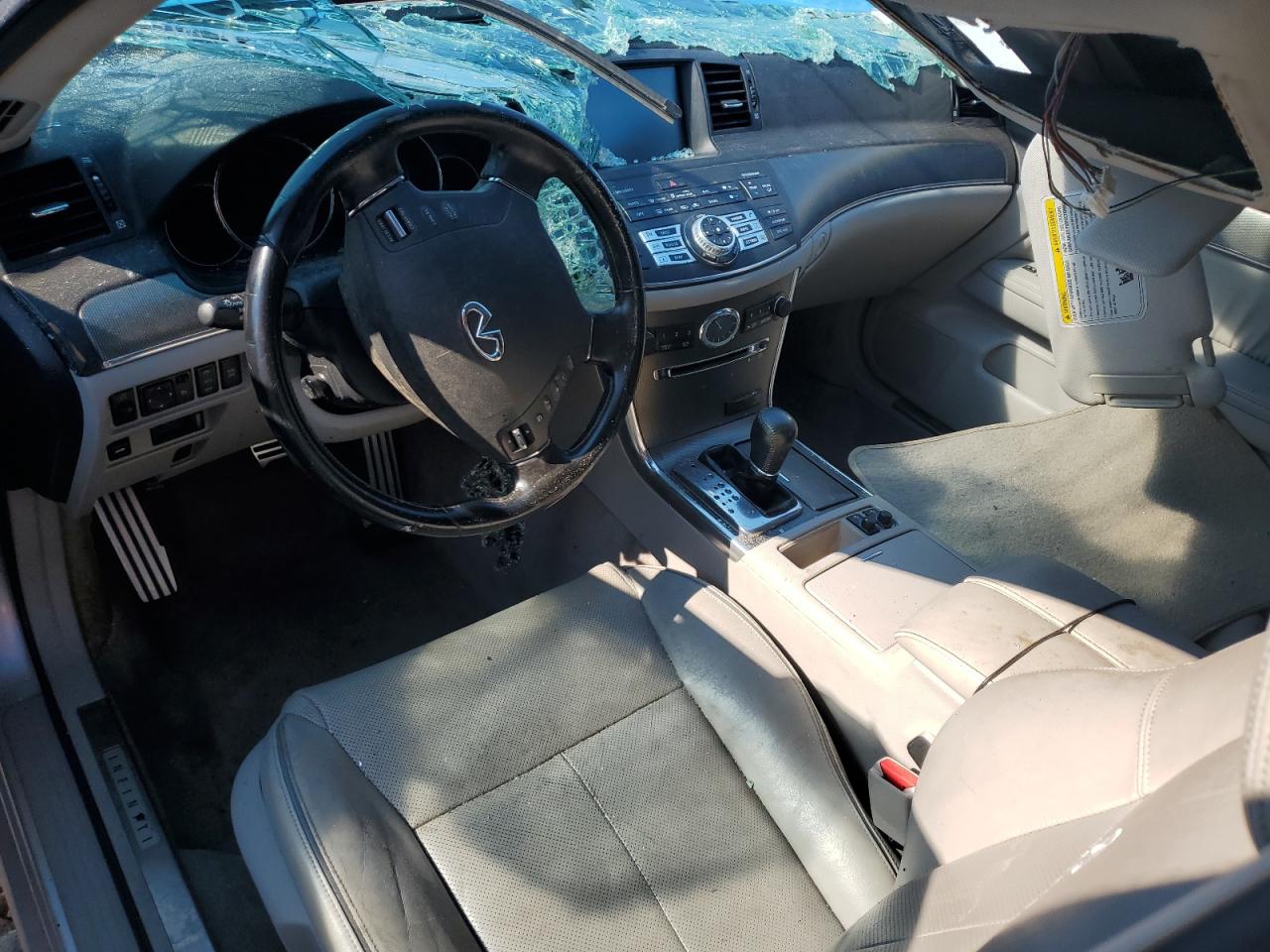 2009 Infiniti M35 Base Серебряный vin: JNKCY01E99M801563