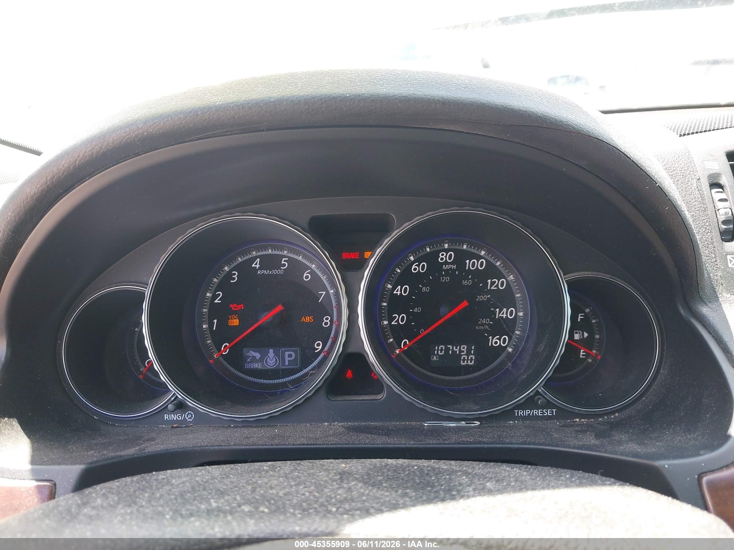 2009 Infiniti M35 White vin: JNKCY01E99M802101