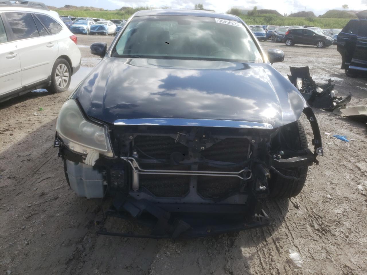 2009 Infiniti M35 Base Blue vin: JNKCY01EX9M800843