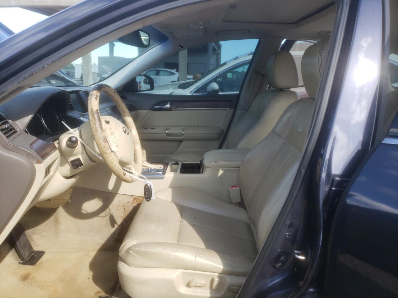 2009 Infiniti M35 Base Blue vin: JNKCY01EX9M800843