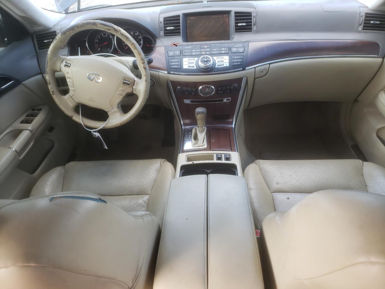 2009 Infiniti M35 Base Blue vin: JNKCY01EX9M800843