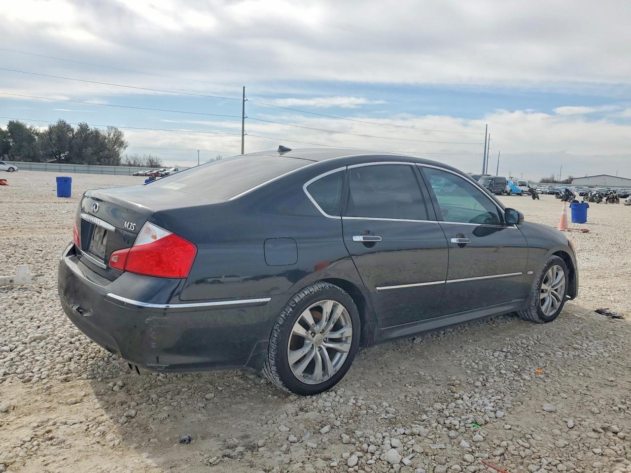 2009 Infiniti M35 Base Black vin: JNKCY01EX9M801765