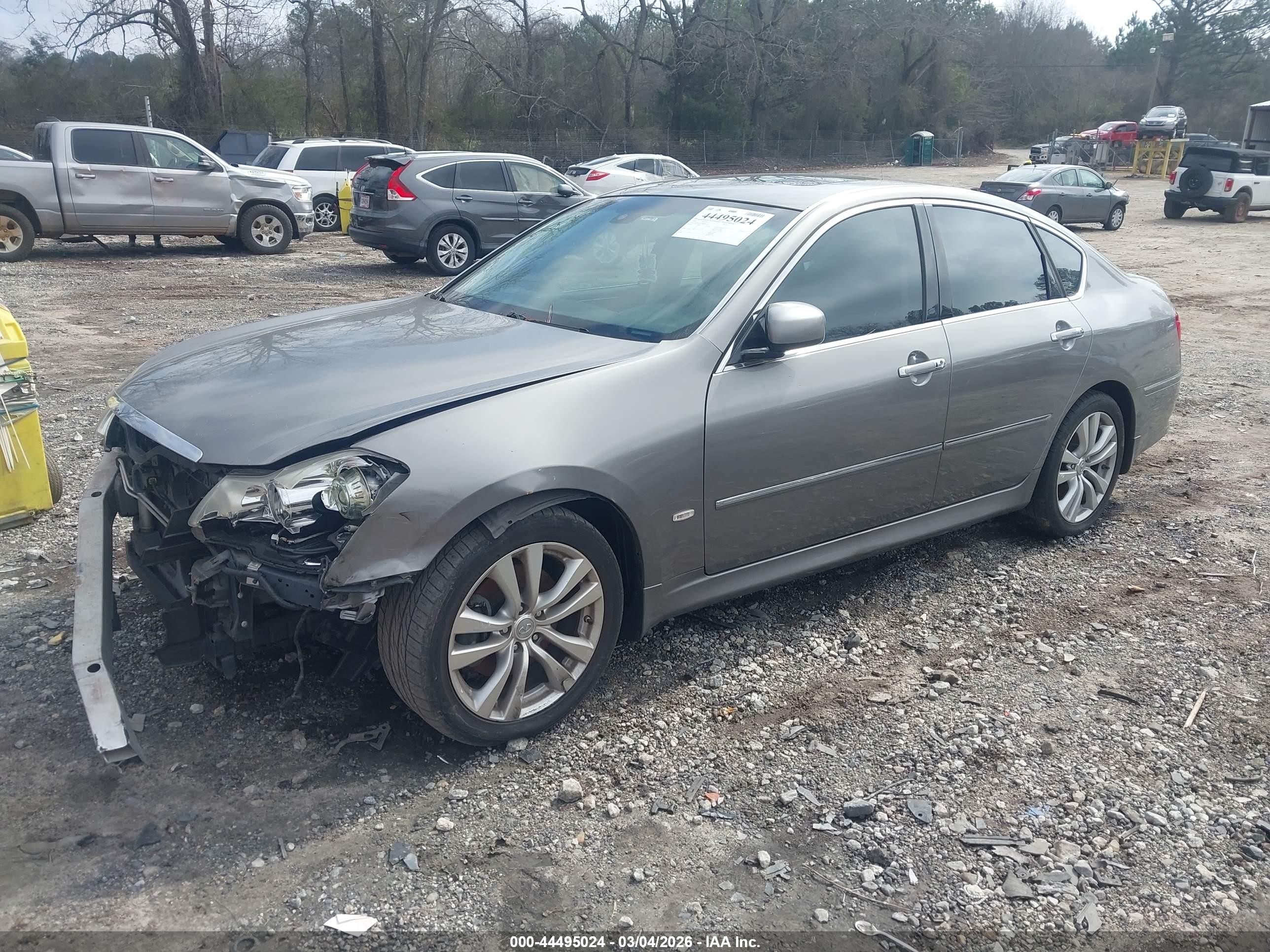 2009 Infiniti M35   Gray vin: JNKCY01EX9M802270