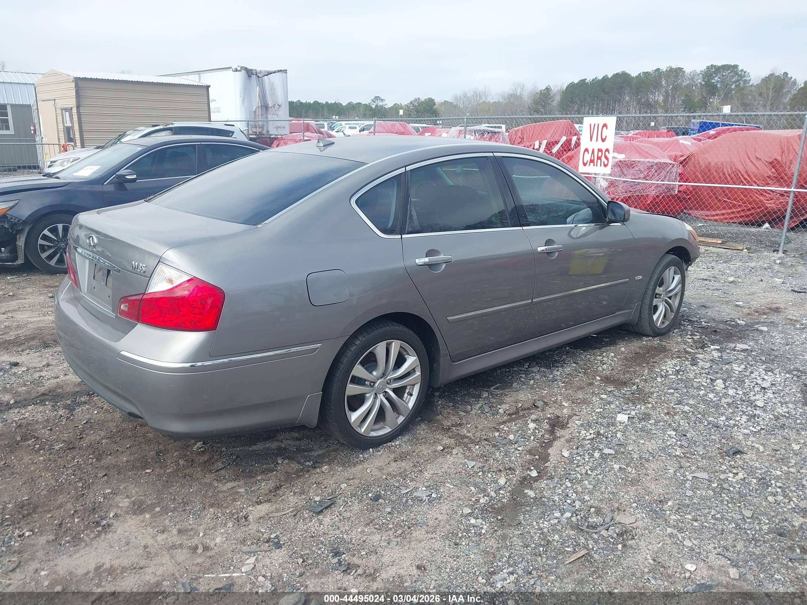 2009 Infiniti M35   Gray vin: JNKCY01EX9M802270