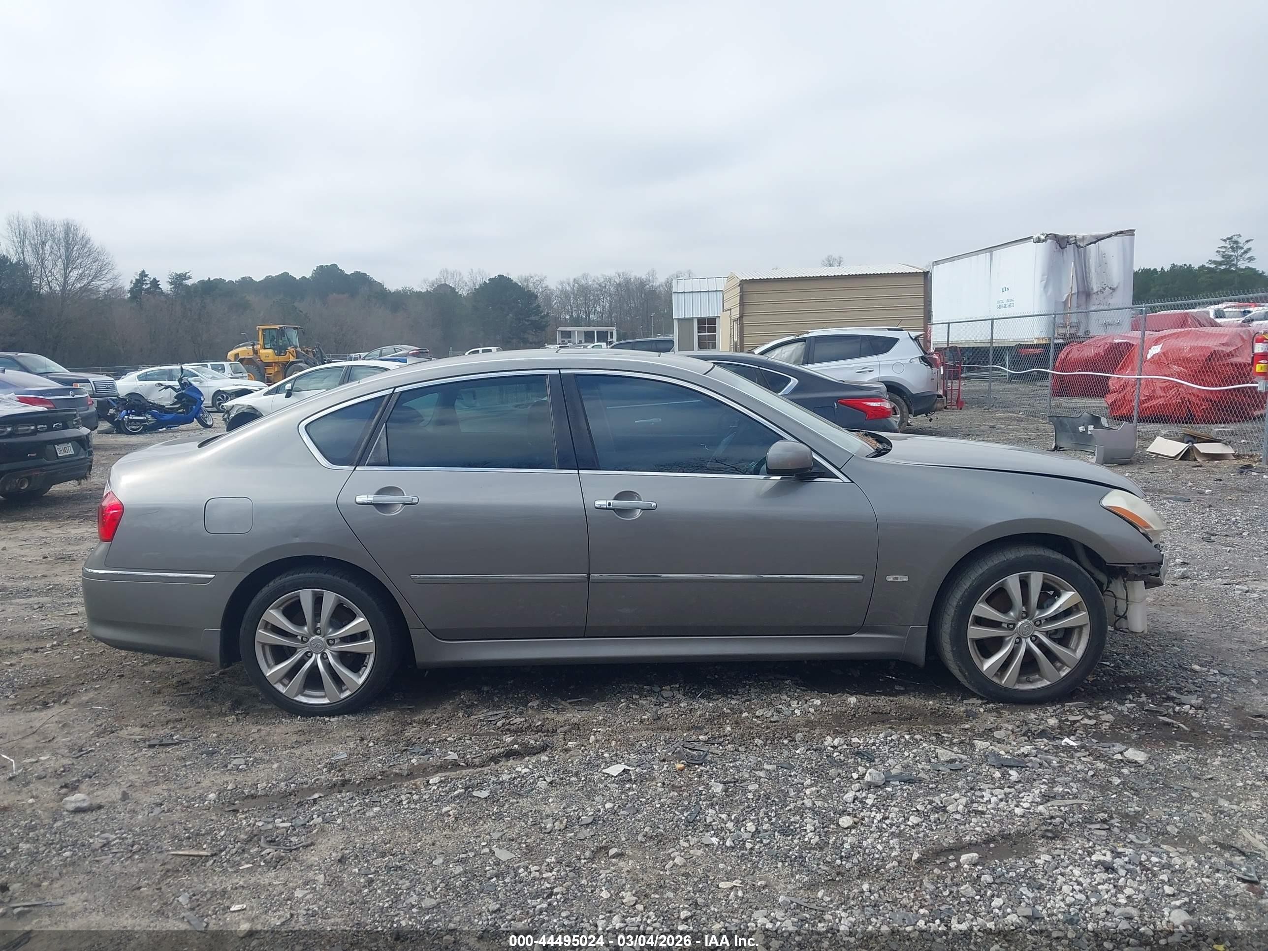 2009 Infiniti M35   Gray vin: JNKCY01EX9M802270