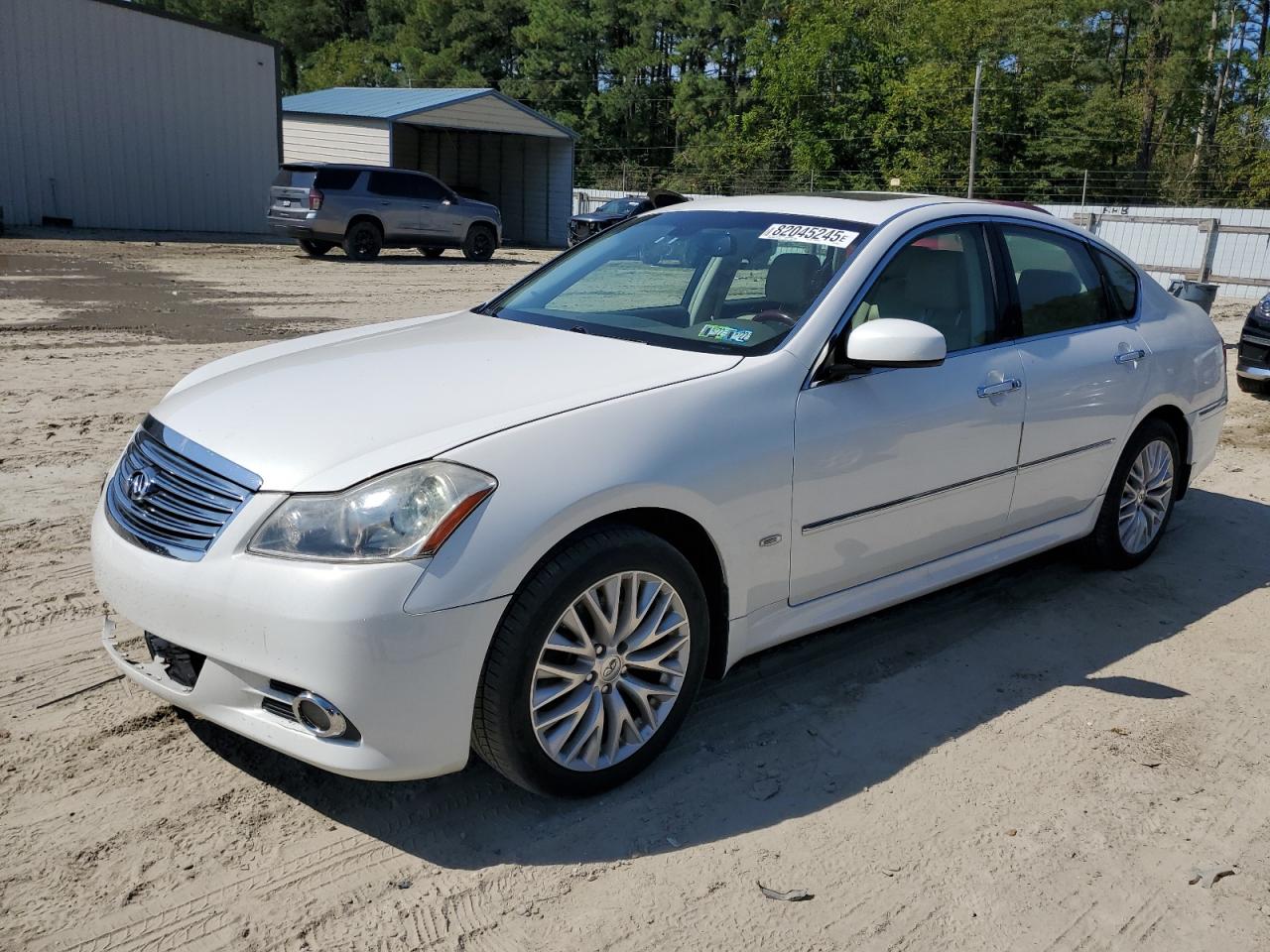 2009 Infiniti M35 Base White vin: JNKCY01F09M850627