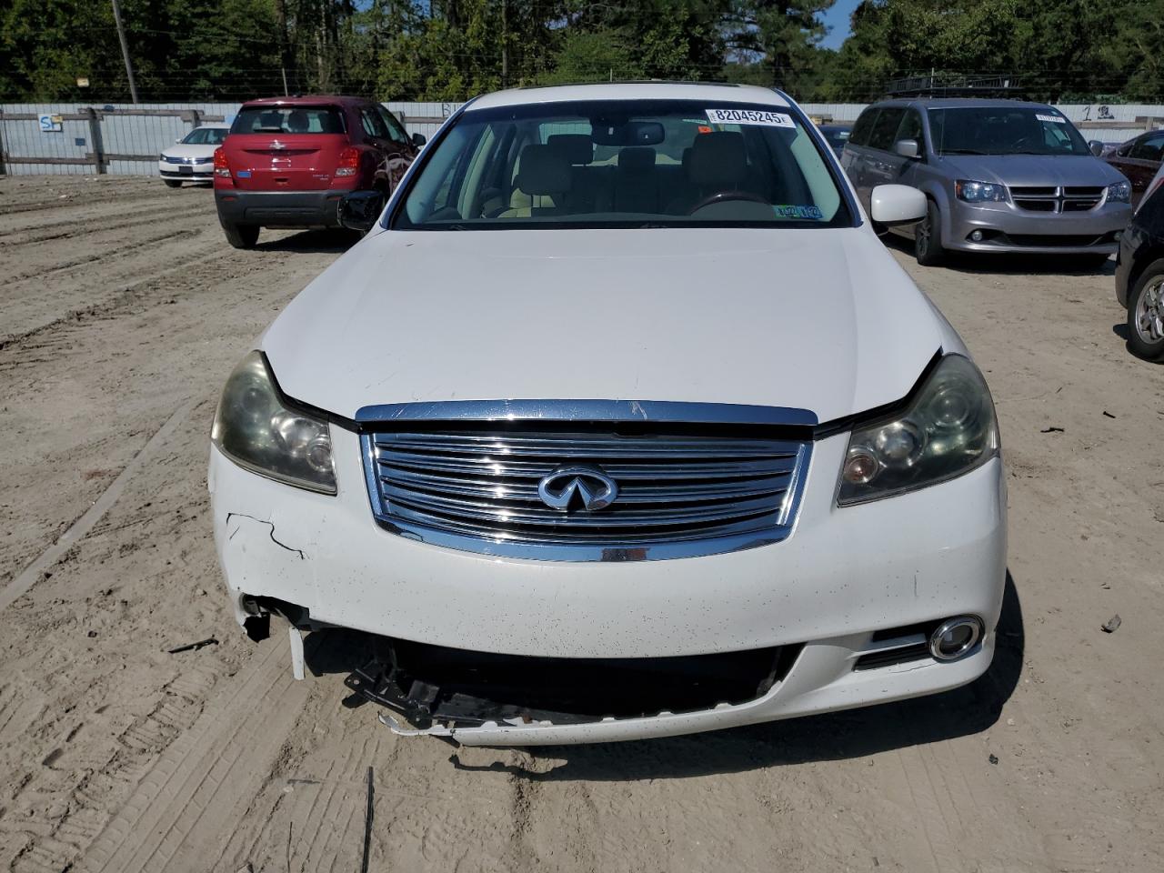 2009 Infiniti M35 Base White vin: JNKCY01F09M850627