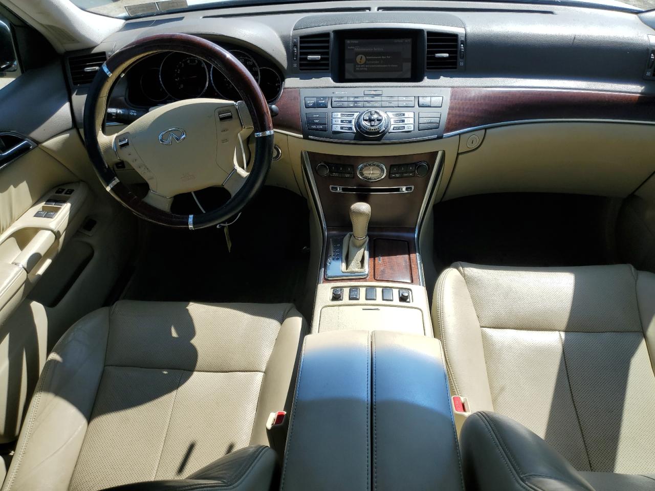 2009 Infiniti M35 Base White vin: JNKCY01F09M850627