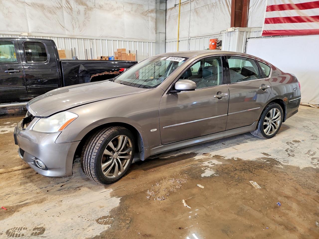 2009 Infiniti M35 X Tan vin: JNKCY01F09M851437