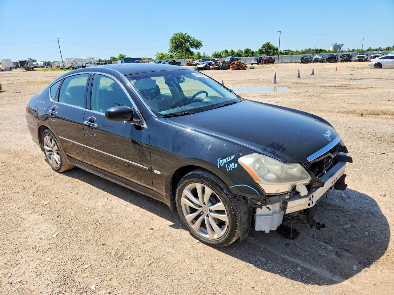 2009 Infiniti M35 X Black vin: JNKCY01F09M852748