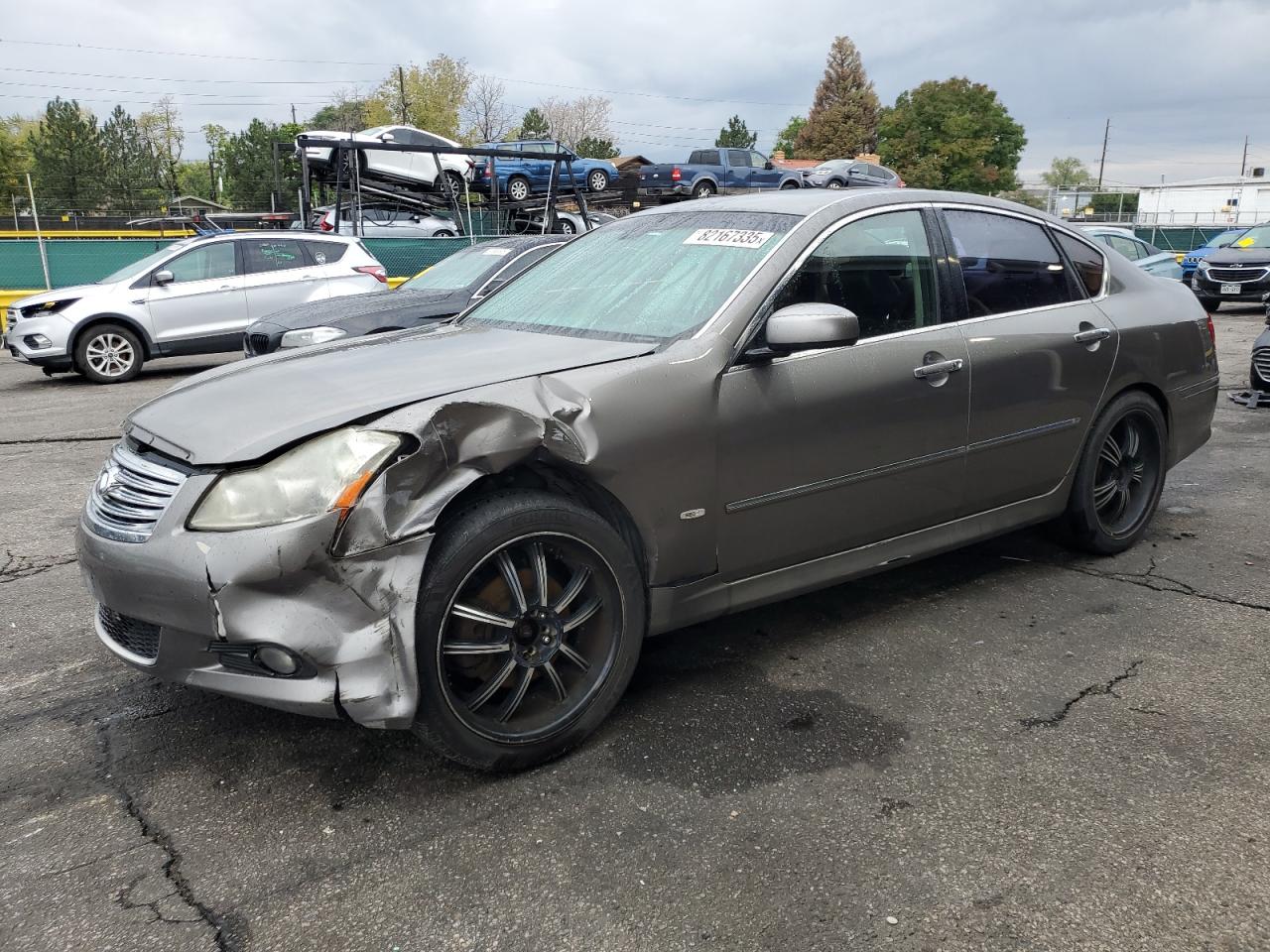 2009 Infiniti M35 Base Серый vin: JNKCY01F19M850880