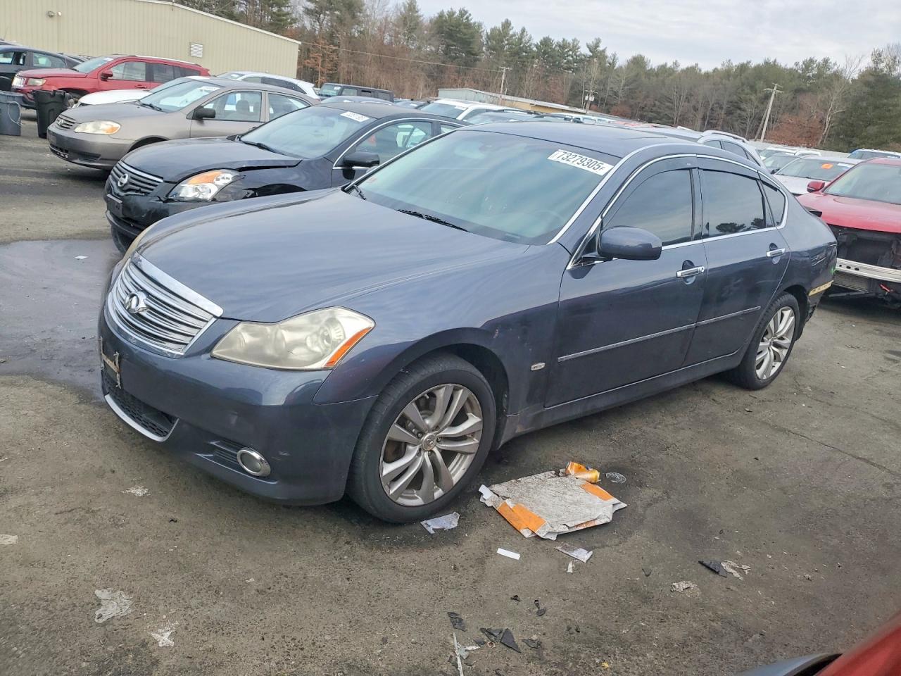 2009 Infiniti M35 Base Gray vin: JNKCY01F39M851688