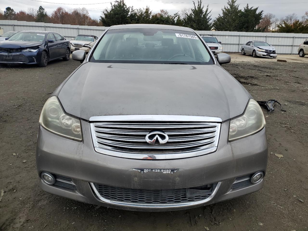 2009 Infiniti M35 Base Gray vin: JNKCY01F49M850307