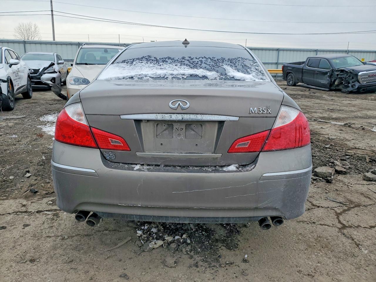 2009 Infiniti M35 X Gray vin: JNKCY01F49M852512