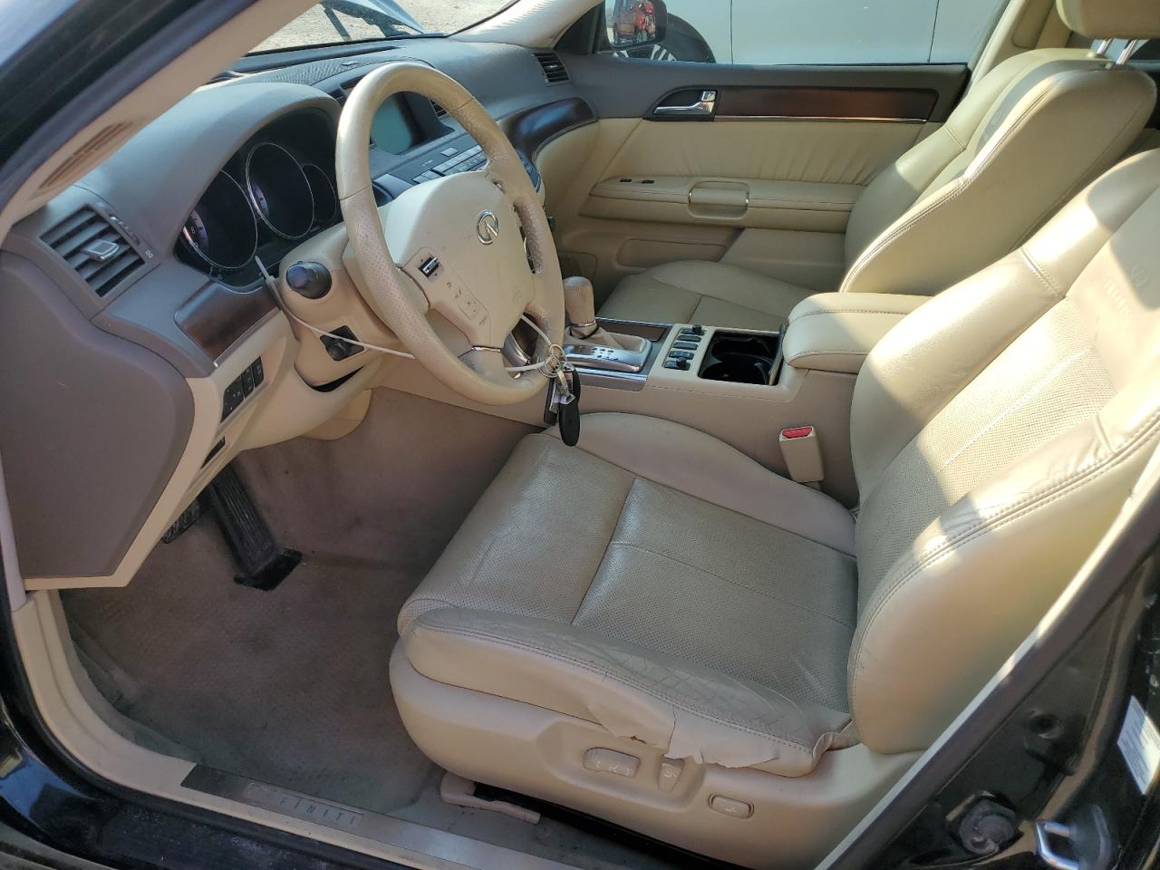 2009 Infiniti M35 Base Black vin: JNKCY01F49M852865