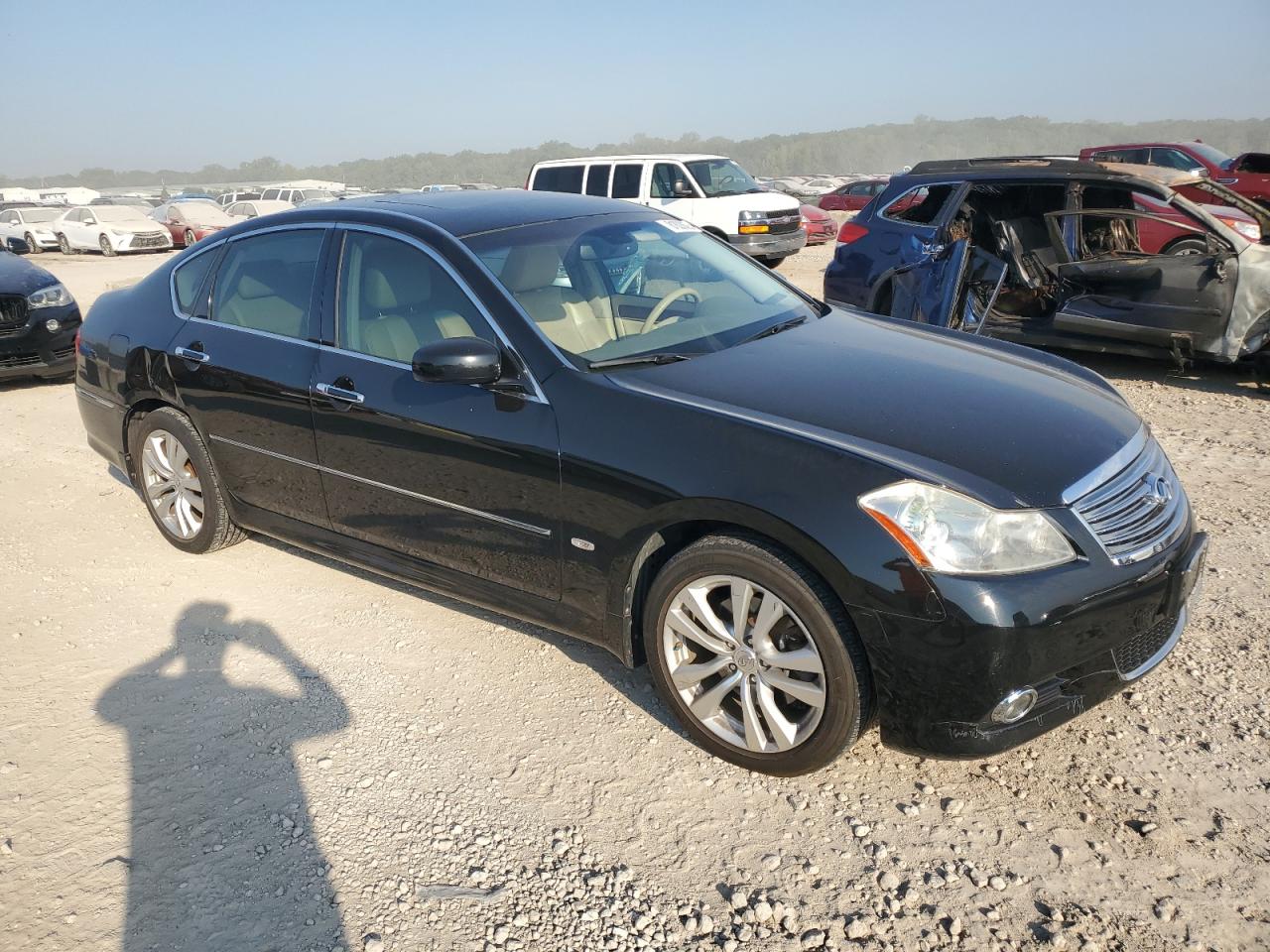 2009 Infiniti M35 Base Black vin: JNKCY01F49M852865