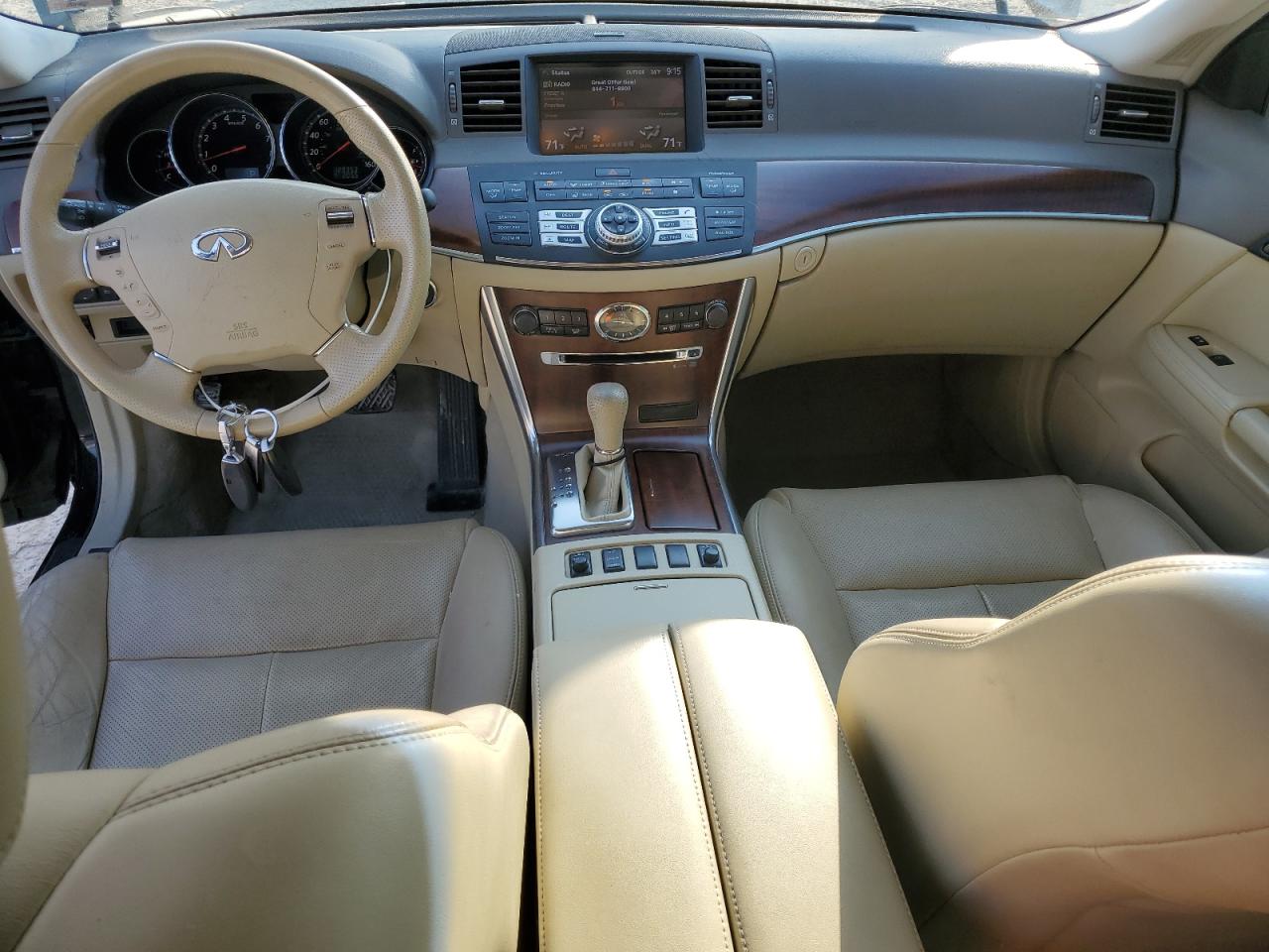 2009 Infiniti M35 Base Black vin: JNKCY01F49M852865