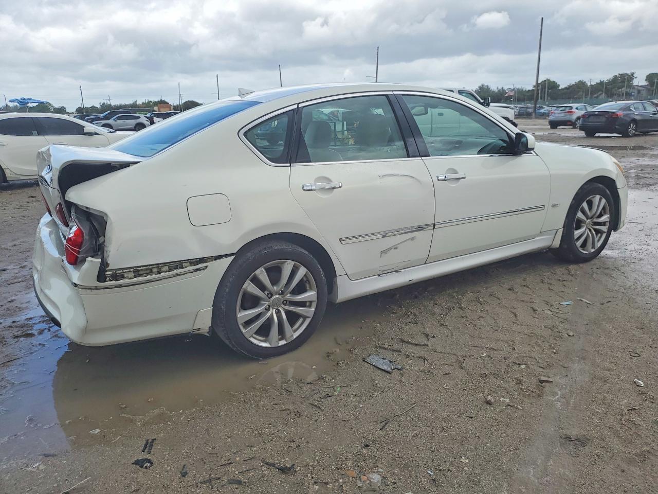 2009 Infiniti M35 X White vin: JNKCY01F69M851832
