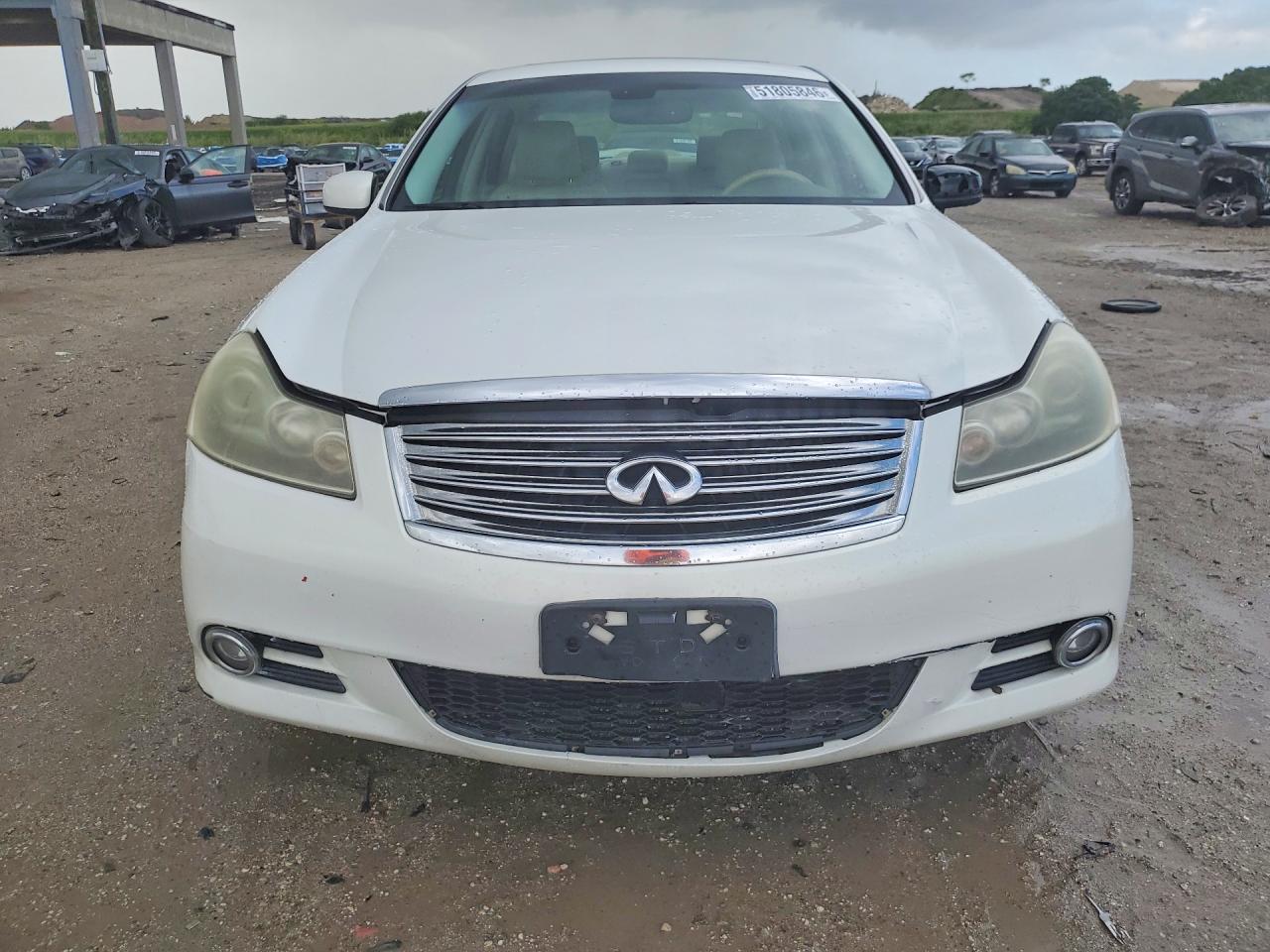 2009 Infiniti M35 X White vin: JNKCY01F69M851832
