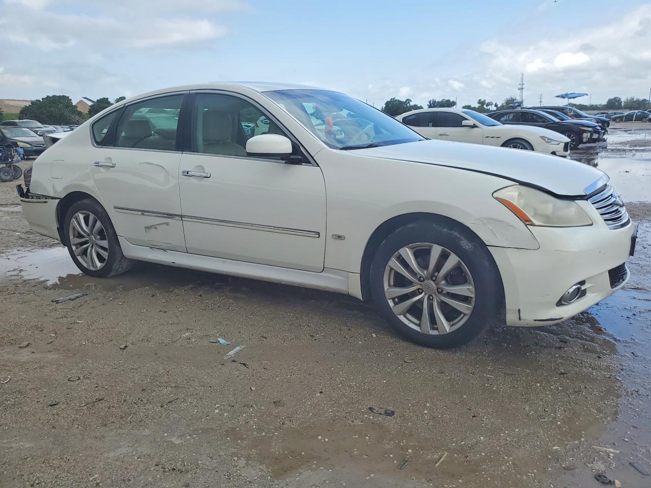 2009 Infiniti M35 X White vin: JNKCY01F69M851832