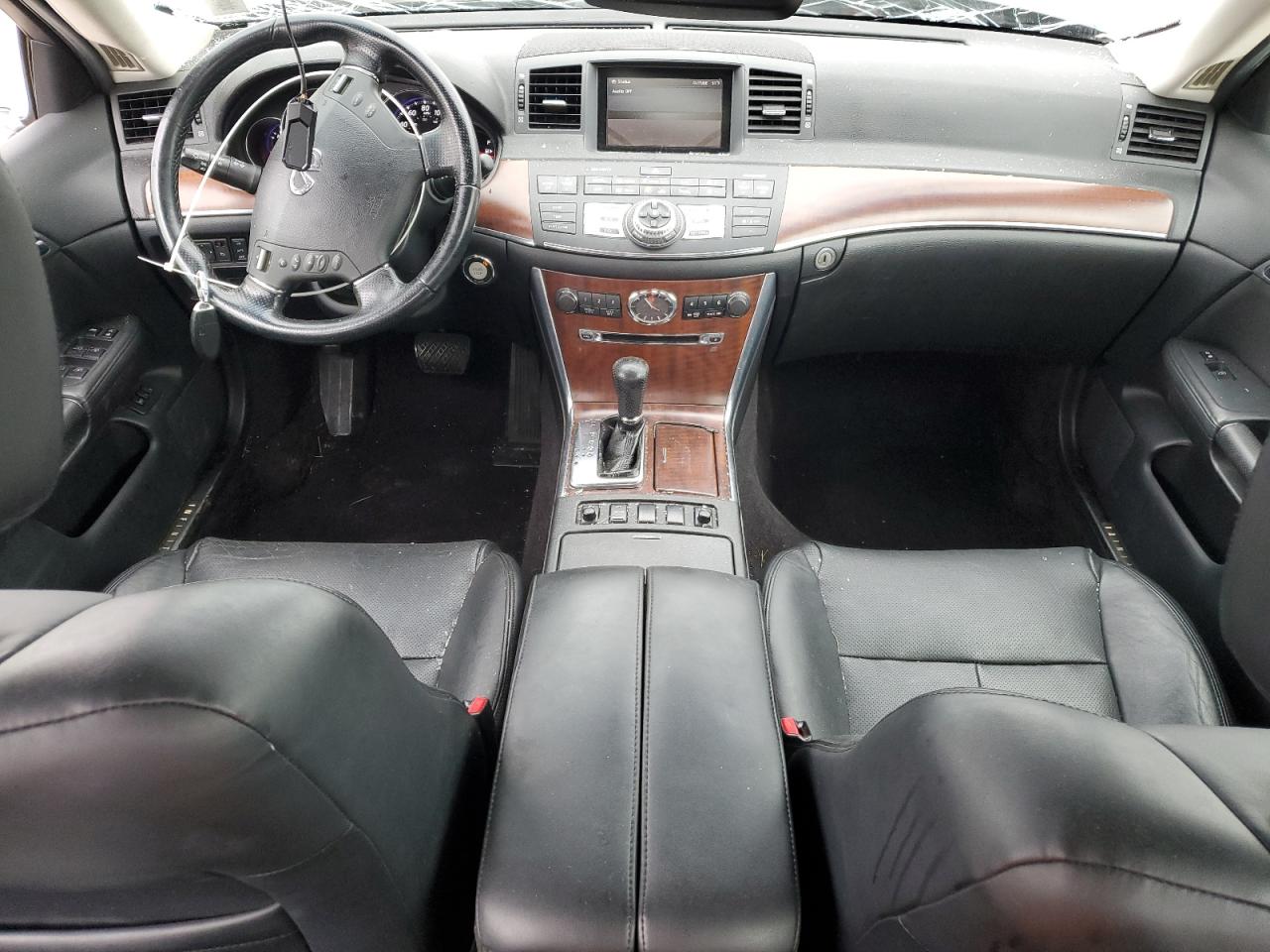 2009 Infiniti M35 Base Black vin: JNKCY01F89M851024