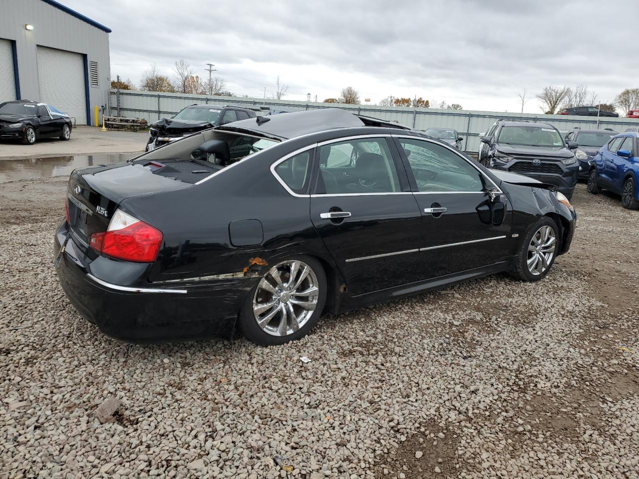 2009 Infiniti M35 Base Black vin: JNKCY01F89M851024